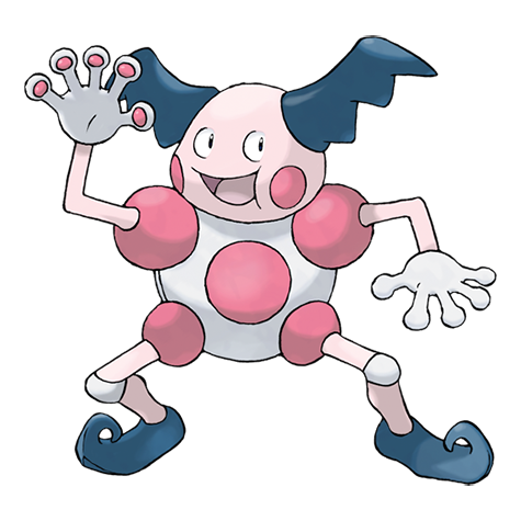 Mr. Mime, a Psychic/Fairy type Pokemon in Pokemon Champions